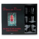 Coffret dîner au verre Hachette pratique